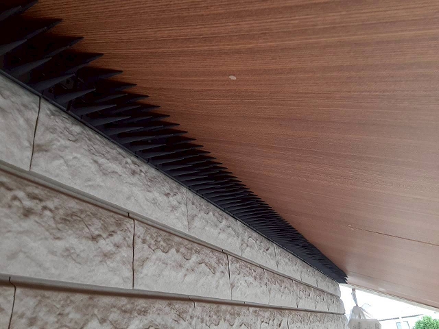 つくば市　コウモリ対策工事